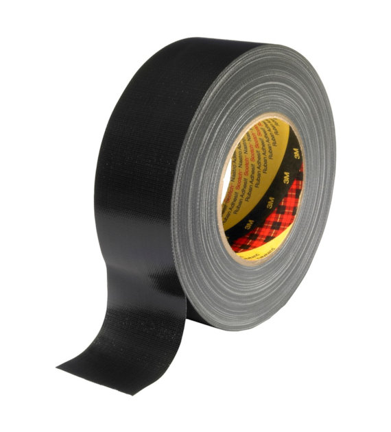 Taśma naprawcza typu duct do wymagających zastosowań  389 50 mm x 50 m gr. 0.26 mm czarna - 3M