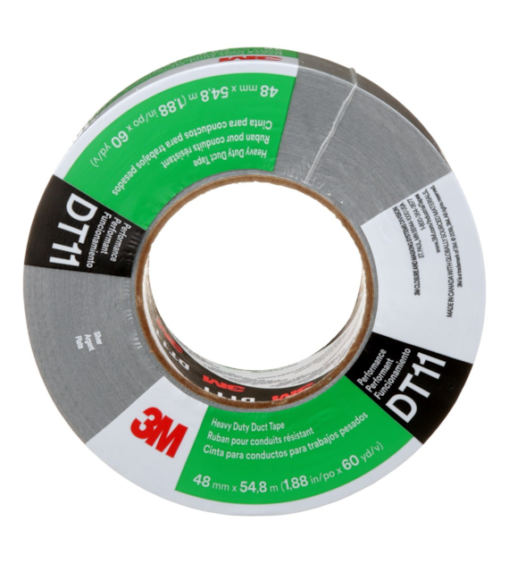Taśma naprawcza do ciężkich prac DT11 48 mm x 55 m gr. 0.28 mm czarna - 3M