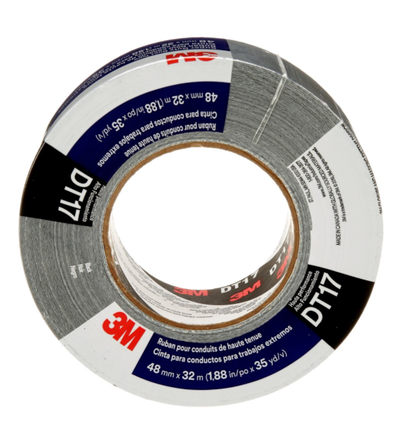 Super taśma naprawcza duct DT17 48 mm x 32 m gr. 0.43 mm czarny - 3M