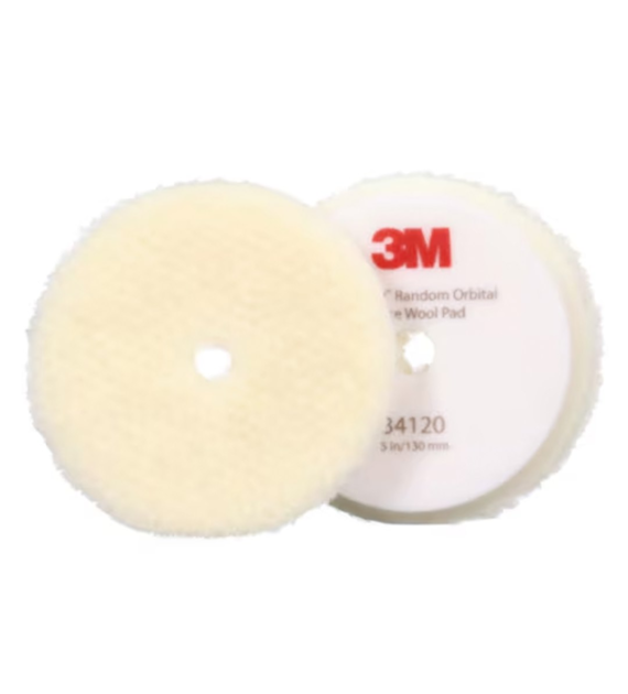 Futro polerskie do polerki mimośrodowej Perfect-It130 mm Coarse białe - 3M