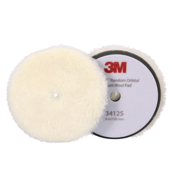 Futro polerskie do polerki mimośrodowej 150 mm Perfect-It 34125 Medium białe - 3M