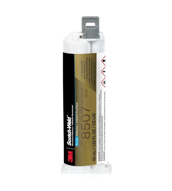 Klej akrylowy Scotch-Weld DP8507NS 45 ml szary - 3M