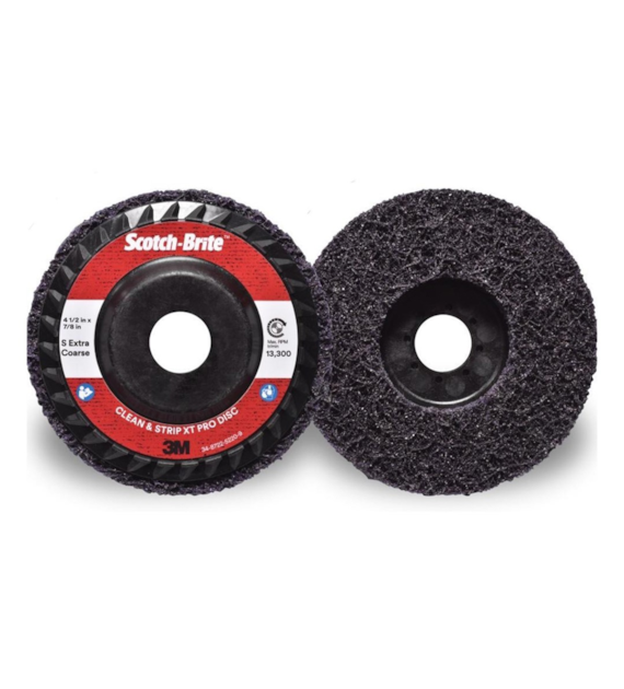 Dysk ścierny Clean & Strip Scotch-Brite115mm x 22mm S XCRS fioletowy