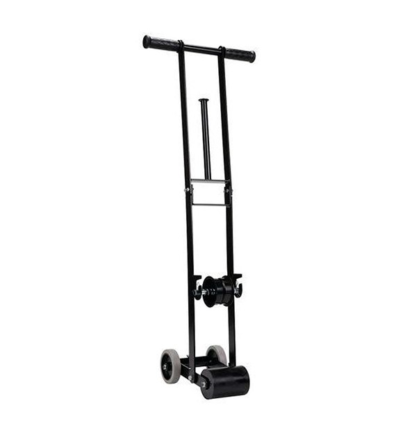 Podajnik do taśm podłogowych wyznaczania ciągów komunikacyjnych