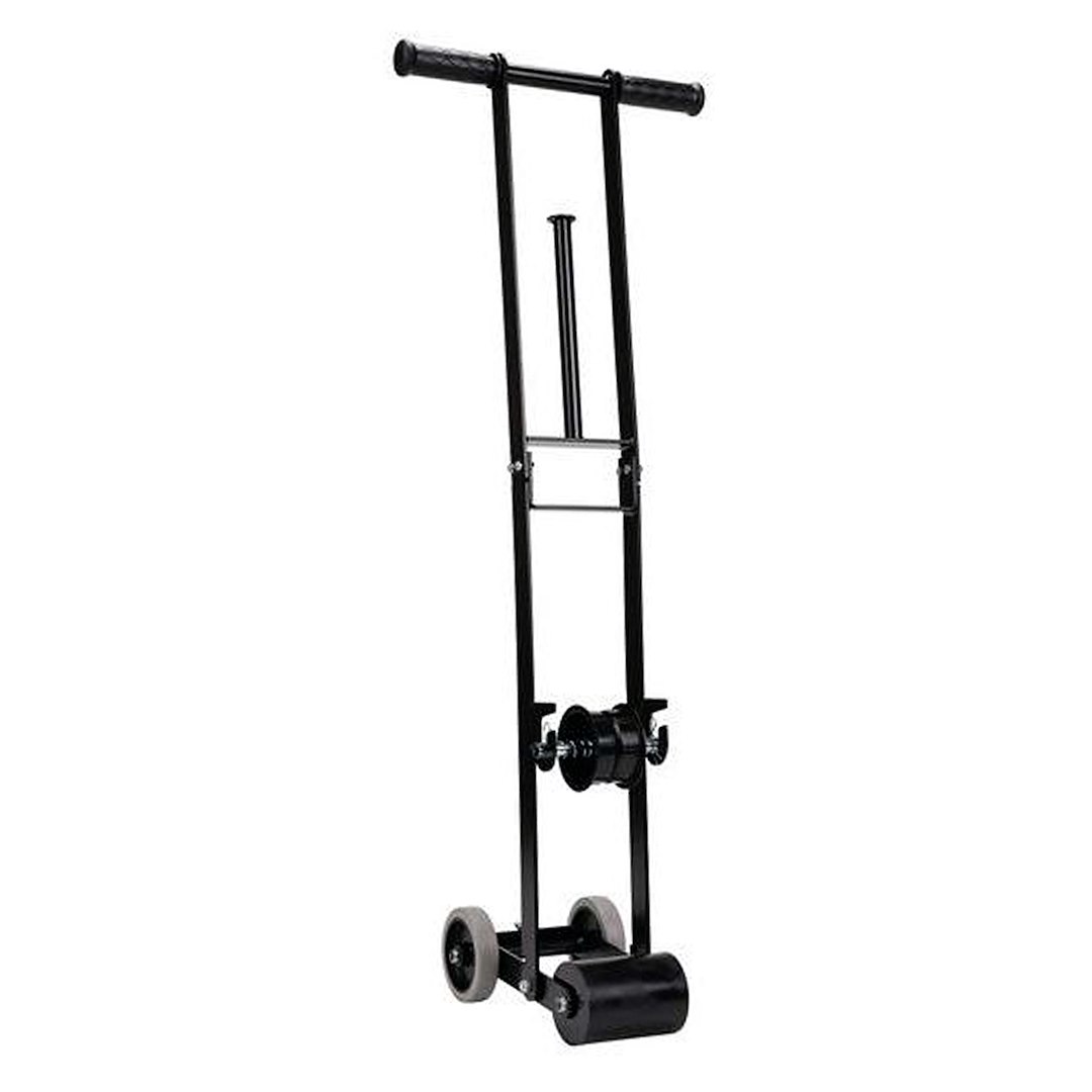 Podajnik do taśm podłogowych wyznaczania ciągów komunikacyjnych