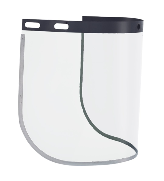 Szybka wymienna do osłony twarzy 39mm x 20mm x 1mm poliwęglanowa przezroczysta
