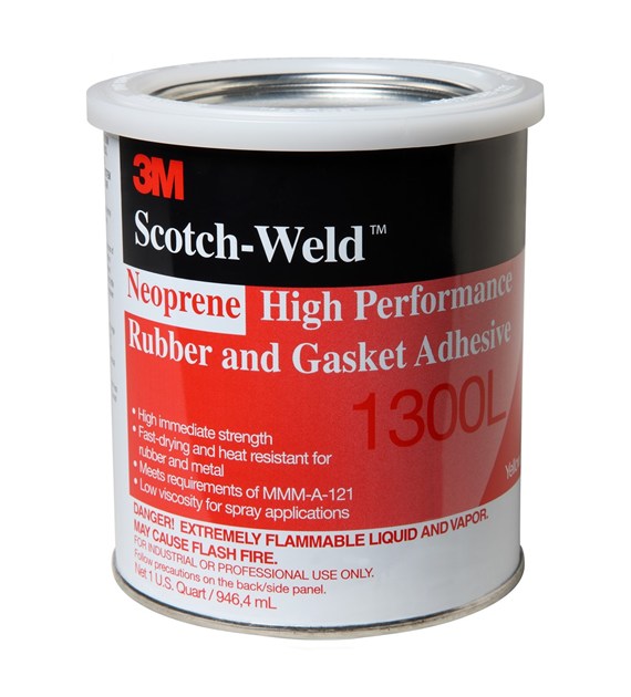 Neoprenowy klej do gum i uszczelek 1300 1l żółty - 3M