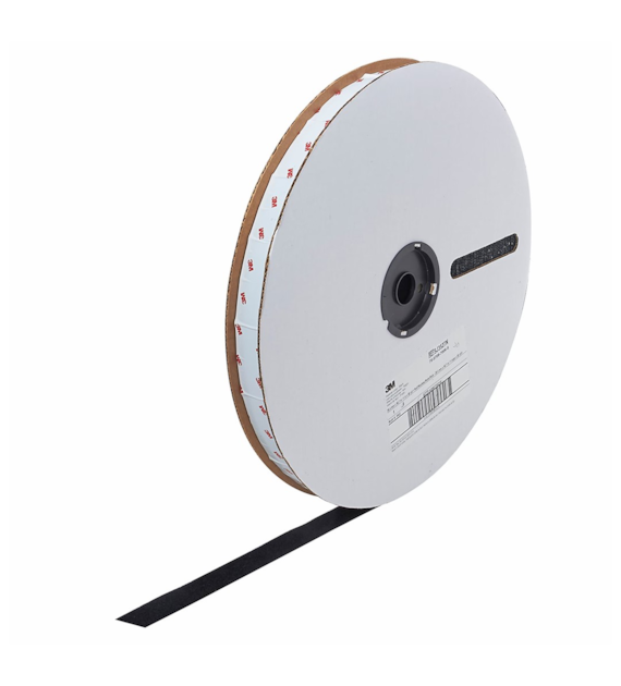 Rzep pętelkowy SJ3527N 25mm x 45,7m 4,4mm czarny - 3M