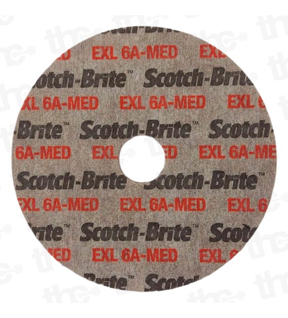 Koło sprasowane Scotch-Brite XL-UW 126mm x 3mm x 22mm 6A MED