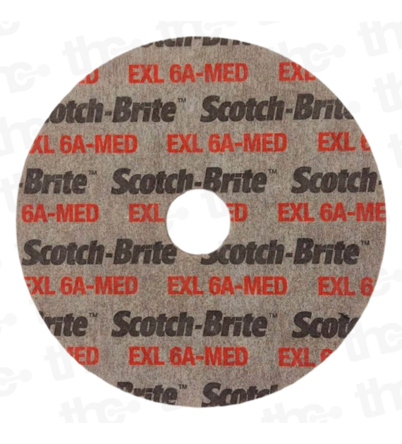 Koło sprasowane Scotch-Brite XL-UW 126mm x 3mm x 22mm 6A MED