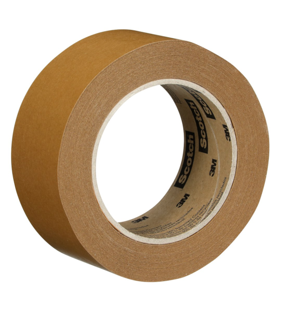 Papierowa taśma pakowa o wysokich parametrach Scotch 3444 Solvent 50mm x 50m brązowa - 3M