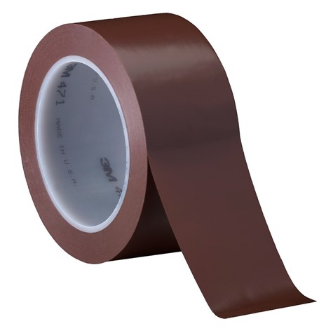 Taśma winylowa 471, 50mm x 33m brązowa - 3M