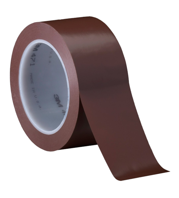 Taśma winylowa 471, 50mm x 33m brązowa - 3M