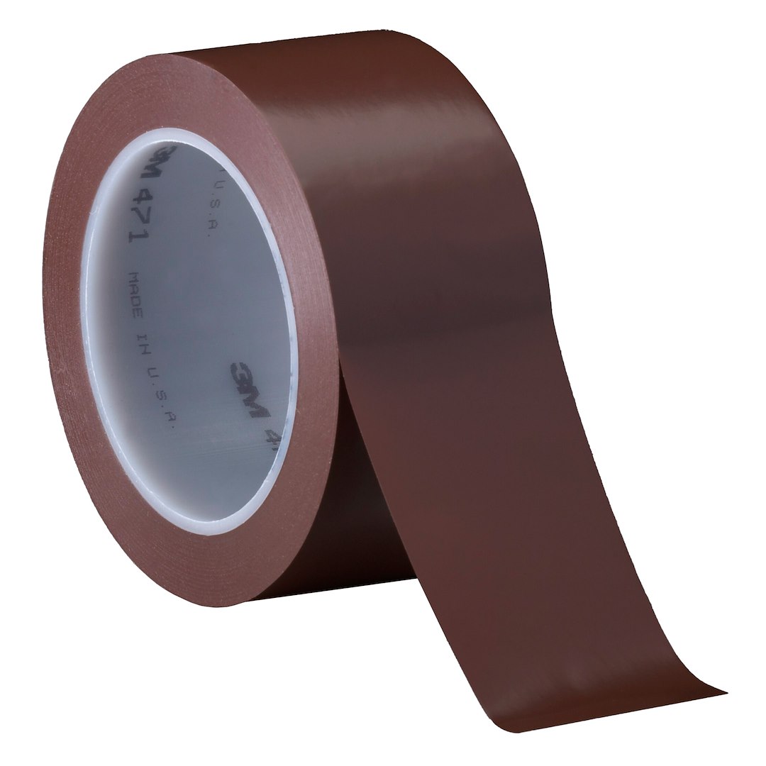 Taśma winylowa 471, 50mm x 33m brązowa - 3M