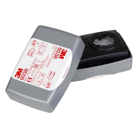 Filtr przeciwpyłowy 6038 P3 pochłania nieprzyjemne zapachy - 3M