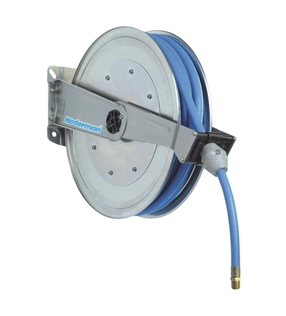 Zwijacz węża do wody 889 1/2  (12,5mm) ze stali nierdzewnej przewód 15mb - Nederman