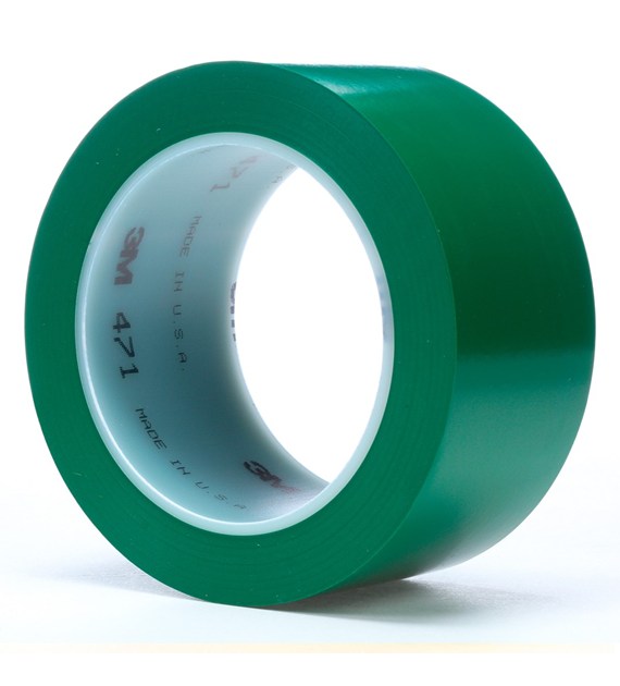 Taśma winylowa 471 50mm x 33m zielona - 3M