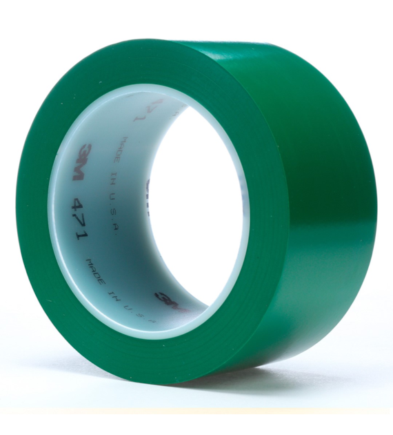 Taśma winylowa 471 50mm x 33m zielona - 3M