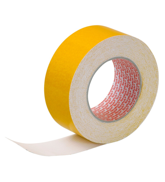 Taśma dwustronnie klejąca do wykładzin 3M 9191 50mm x 25m 0,26 mm biała - 3M