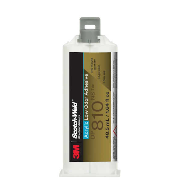 Klej dwuskładnikowy akrylowy bezzapachowy Scotch-Weld DP810 50ml zielony - 3M