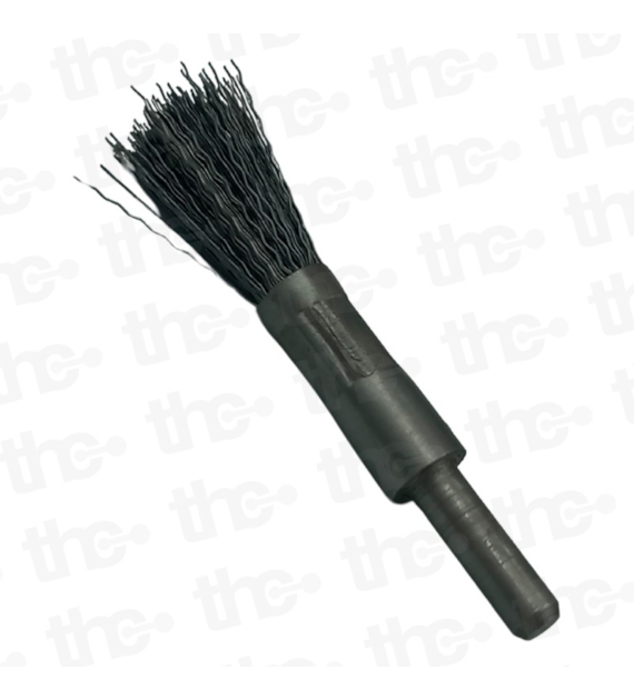 Szczotka pędzelkowa z trzpieniem 10mm trzpień 6mm INOX - Szczotex