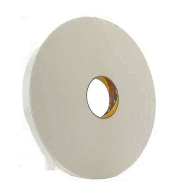 Dwustronnie klejąca taśma piankowa polietylenowa 9546 biała 12 mm x 66 m gr. 1.1 mm - 3M
