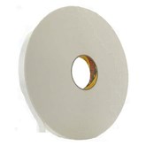 Dwustronnie klejąca taśma piankowa polietylenowa 9546 biała 12 mm x 66 m gr. 1.1 mm - 3M