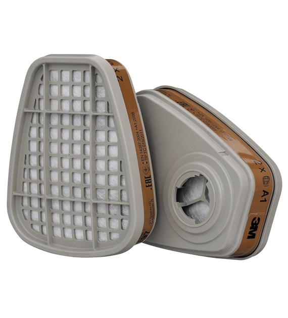 Filtr zapewniający ochronę przed gazami i parami A1 6051 - 3M