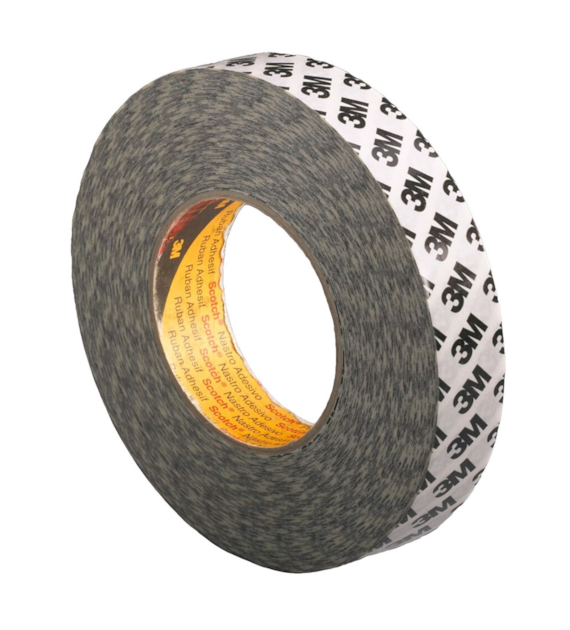 Dwustronnie klejąca z nośnikiem bibułowym 9086 19mm x 50m 0,19mm biała - 3M