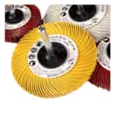 Szczotka na trzpieniu Scotch-Brite Bristle BB-ZS 76mm P80 żółta typ C - 3M