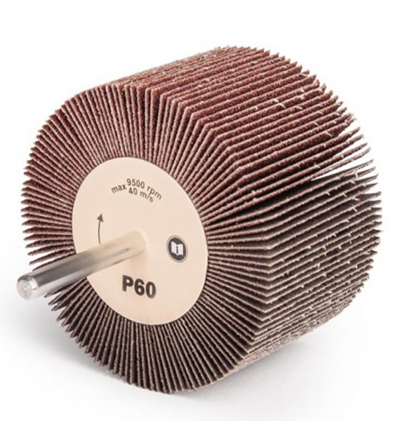 Ściernica listkowa trzpieniowa 40mm x 40mm x 6mm P80