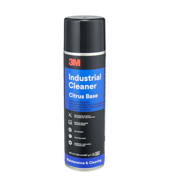 Przemysłowy środek czyszczący na bazie cytrusów 500ml przezroczysty 3M 9472 Industrial Cleaner Citrus Base - 3M