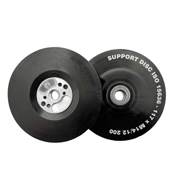 Podkładka do dysków z fibry 117mm M14 czarna gładka Soft