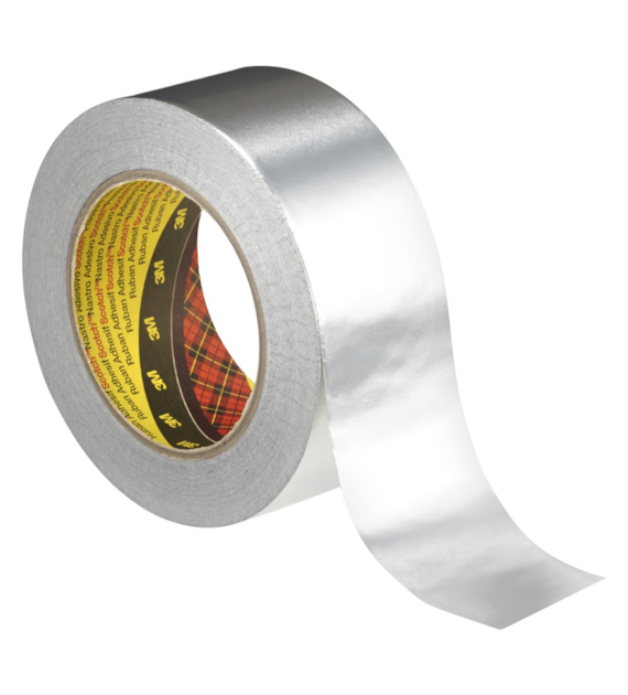 Taśma aluminiowa 1436 75mm x 50m srebrna - 3M