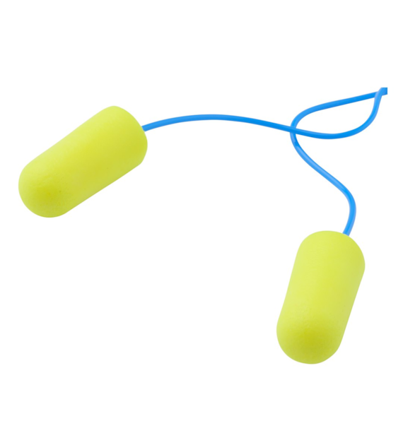 Wkładki przeciwhałasowe ze sznurkiem E-A-Rsoft Yellow Neons ES-01-005 - 3M