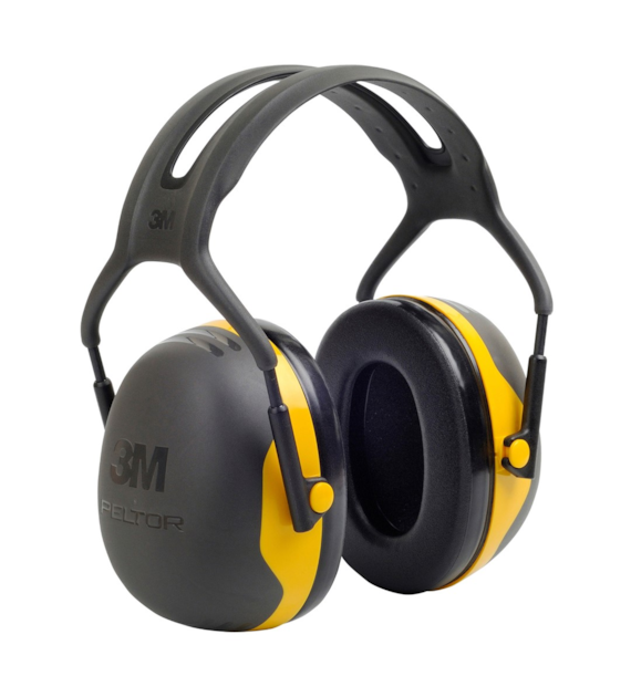 Nauszniki przeciwhałasowe PELTOR nagłowne żółte X2A SNR = 31 dB - 3M