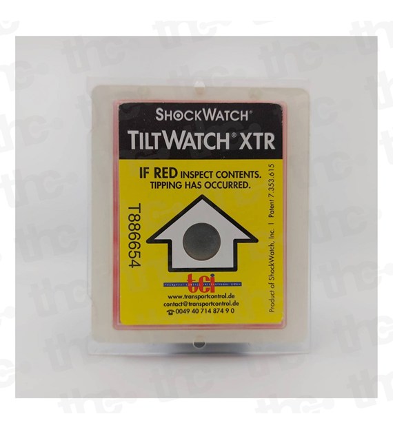 TiltWatch XTR wskaźnik przechyłu do monitorowania ładunków w transporcie