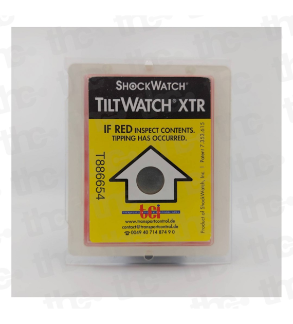 TiltWatch XTR wskaźnik przechyłu do monitorowania ładunków w transporcie