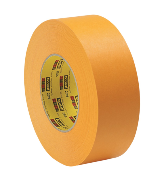 Taśma maskująca Performance Flatback 2525 24mm x 55m pomarańczowa - 3M