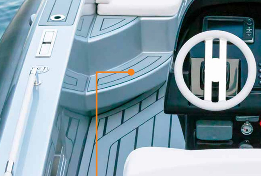 300MP pianka laminat łódź błona