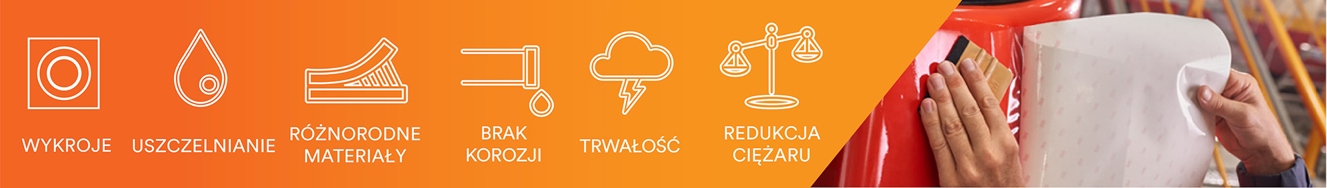 Zalety taśm dwustronnych 3m