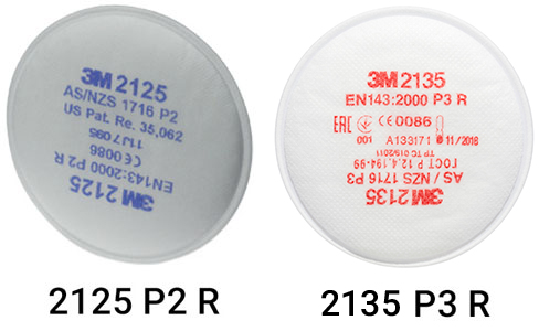 Filtry cząstek stałych - 2125 P2 R, 2135 P3 R