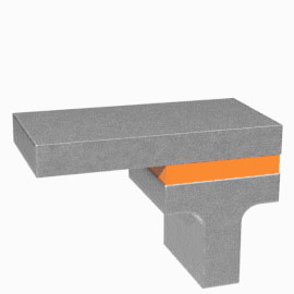 Naprężenie odrywające - animacja