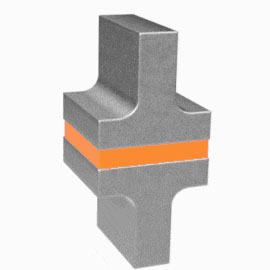 Naprężenie rozciągające - animacja