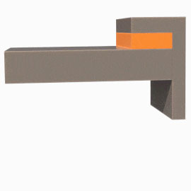 Połączenie narożnikowe - wariant wzmocniony - animacja