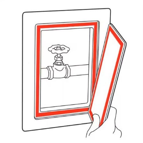 Demontowalne panele serwisowe - zastosowanie rzepów Dual Lock