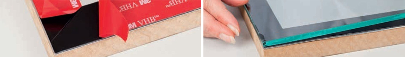 zdejmowanie przekładki taśmy vhb 3m
