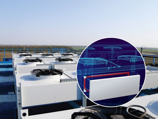 Zastosowania taśm 3M VHB Max - Ogrzewanie, wentylacja i klimatyzacja